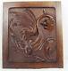 Antique Panel Carved Griffin Griffon Manticore Chimeras Lion N°2