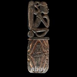 Asmat Wood Story Board Panel Tribal Carved Papua New Guinea Sculpture Fine Art