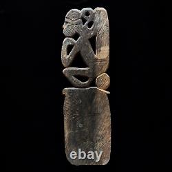 Asmat Wood Story Board Panel Tribal Carved Papua New Guinea Sculpture Fine Art