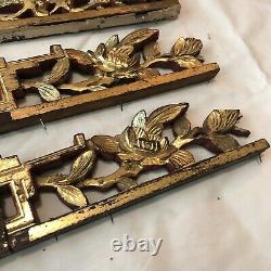 Authentic Antique Chinese Wood Panels Carving Asian Artwork Ca. 1600-1800s