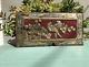 B21. Antique Carved Gold Gilt Wood Panel With Birds And Flower