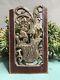 B41. Antique Carved Gold Gilt Wood Panel With Rabbit