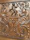 Beautiful Neo Renaissance Carved Door Panel In Wood With Dragons (2)