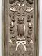 Beautiful & Rare French Carved Patinated Panel With Owl In Wood Nr 1 40.157 H