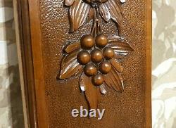 Bow ribbon garland wood carved panel Antique french architectural salvage 13