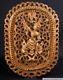 Burma 20. Jh. Vergoldetes Holzrelief Rama A Burmese Carved Gilt Wood Panel