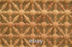 CUSTOMIZED Cabinet Doors, Round Carved Wood Latticework Screen, Window Panel