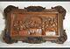 Carved Wood Detailed Panel Of The Last Supper 29.8. Jesus Christ