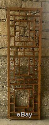 Chinese Antique Natural Wood Carving Panel