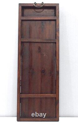 Chinese Carved Wood Hanging Panel