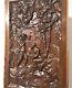Couple Galant Scene Wood Carving Panel Antique French Architectural Salvage 29