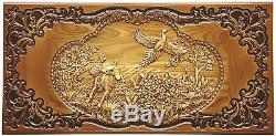 Decorative Handmade Carved Wall Wooden Panel Fine Ash-tree Wood Cool Gift Ideas