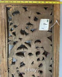 Decorative carved wood panel from El Paso Imports