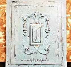 Drapery scroll decorative carving panel Antique french Architectural salvage 21