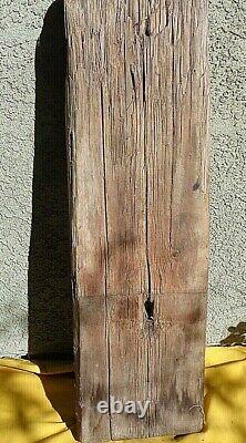 EXTREMELY RARE ANTIQUE CENTRAL ASIA SELDJUK CARVED WOOD PANEL 12 Century