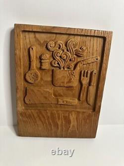 Evelyn Ackerman Wood Panel Kitchen Utensils ERA Industries