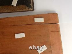 FOUR ANTIQUE CHINESE CARVED WOOD RELIEF PANELS a