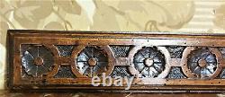 Fan sun wood carving pediment panel trim Antique french architectural salvage
