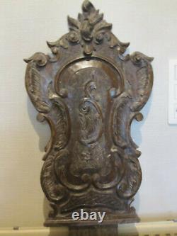 Fantastic carved panels antiques french wood carving very rare