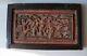 Fine Old Antique Chinese Gilt Gilded Wood Carved Relief Wall Panel