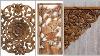 Floral Wood Carved Wall Panel U0026 Frames For Asian Home Decoration Ideas