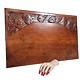 Flower Art Deco Wood Carving Panel 23.94 In Antique French Architectural Salvage