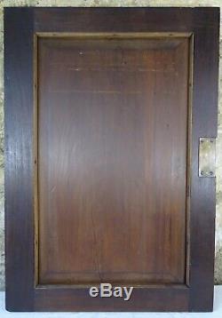 French Antique Architectural Hand Carved Walnut Wood Door Panel A Shepherdess