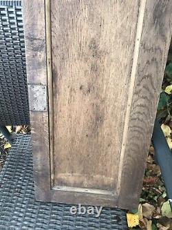 French Antique Carved Panel Door Solid Walnut Wood Urn Sea Creatures 19 x 26