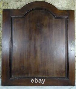 French Antique Deep Carved Large Panel Door Walnut Wood Scene in a Tavern