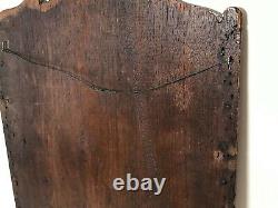 French Old Carved Wood Panel Bird Nest Branch Wall Decor Panel