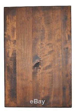 French Thick Middle Ages Gothic Carved Wood Wall Panel Saracen Soldier