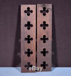 Gothic Carved Architectural Panels/Trim in Solid Oak Wood Salvage