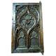 Gothic Flamboyant Wood Carving Panel Door Antique French Architectural Salvage