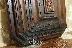 Groove entrelas wood carving panel Antique french architectural salvage