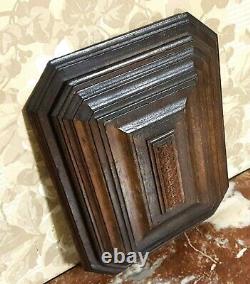 Groove entrelas wood carving panel Antique french architectural salvage