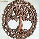 Handmade Carved Wooden Decorative Wall Art Tree Of Love Panel