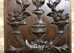 Home abundance symbol panel Antique french oak carving architectural salvage