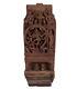 Indien 20. Jh. Holz Fragment A South Indian Carved Wood Chariot Shiva Panel Inde