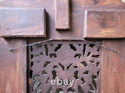 JOHN RICHARD COLLECTION Vintage Hand Carved Wood Wall Plaque Panel 20 X 30