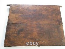 Large Antique African Wood Carving Tribal Sculpture Door Panel Statue Yoruba Art