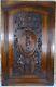 Large French Antique Architectural Carved Solid Walnut Wood Door Panel Griffin