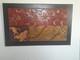 Large Size Hand Carved Wood Panel Wall Art Decor Floral Theme