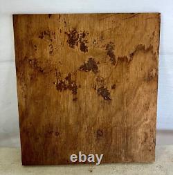 Lion Scroll Leaf Wooden Carved Panel French Antique Late 1800's Oak