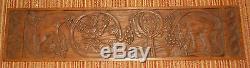 Mid Century Garden of Eden Carved Wall Panel by Evelyn Ackerman ERA Industries