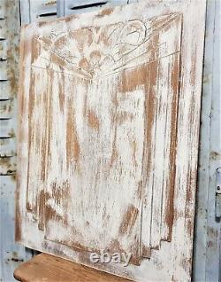 Modernist fruit art deco carving panel Antique french architectural salvage 21