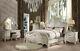 New Traditional Antique White 6 Pieces Bedroom Suite W. King Panel Bed Set Iaa4
