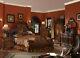 New Traditional Cherry Brown 5 Pieces Bedroom Suite With Queen Panel Bed Set Iaad