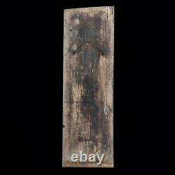 Nias Wood Panel Ancestor Figure Sculpture Primitive Carved Statue Tribal Art