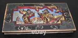 Nice Set of 4 Vintage Chinese 3D Carving Wood Panels Hanging Asian Antique