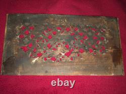 Old Antique Chinese Carved Wood Carving Openwork Sculpture 3D Wall Panel